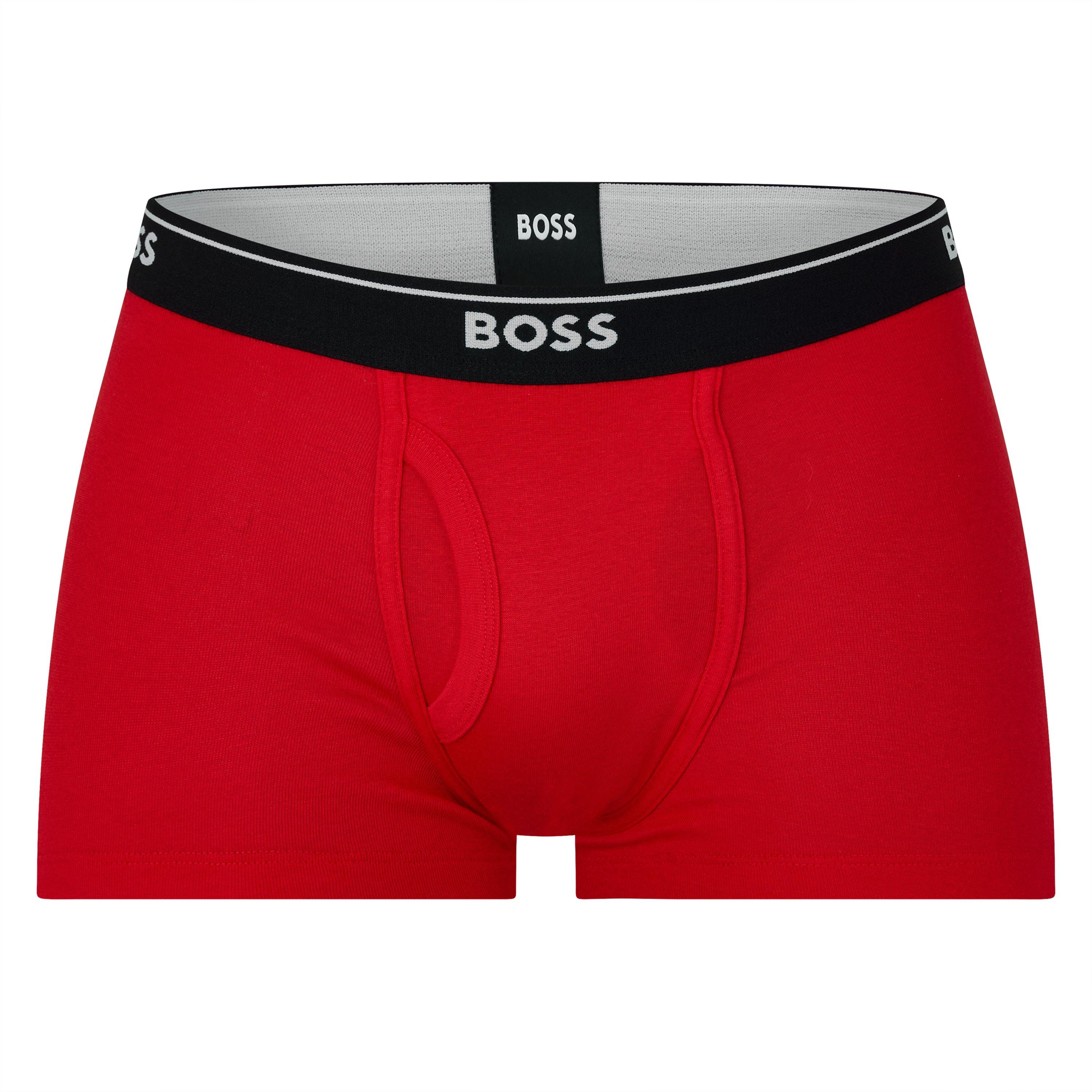 Boss Mens BOSS Bodywear 2 Pack Logo Waistband Boxers