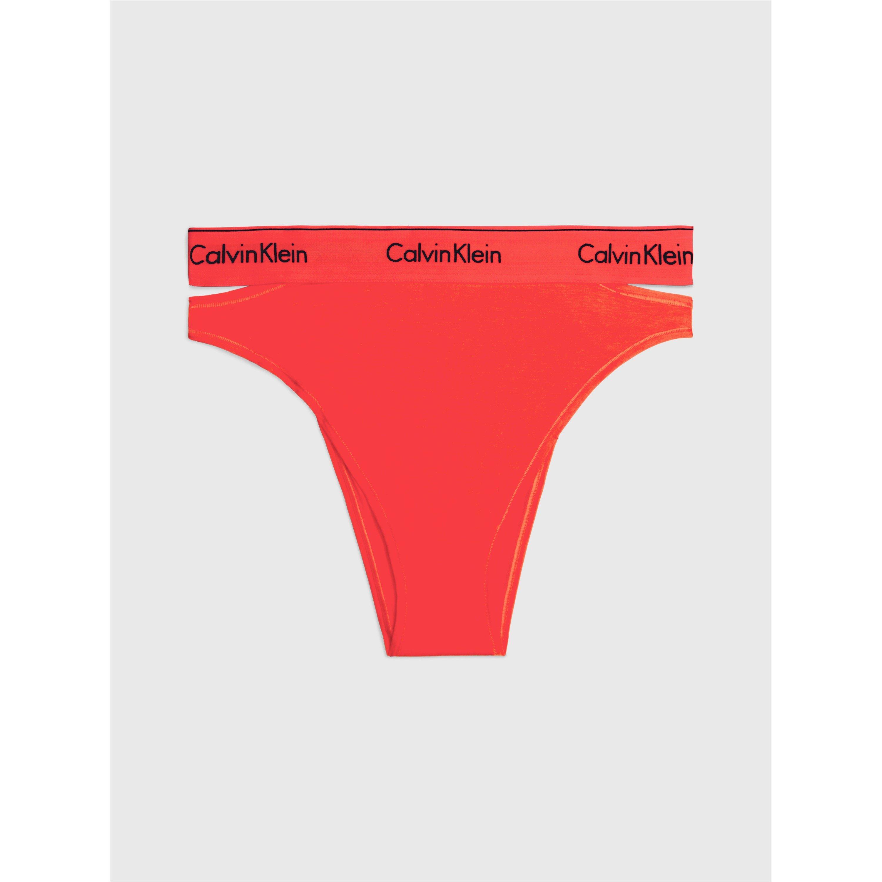 Calvin Klein Underwear Cut Out High Leg Tanga Briefs High
