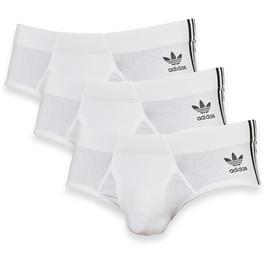 adidas Originals Cotton Flex 3 Stripe Brief 3 Pack