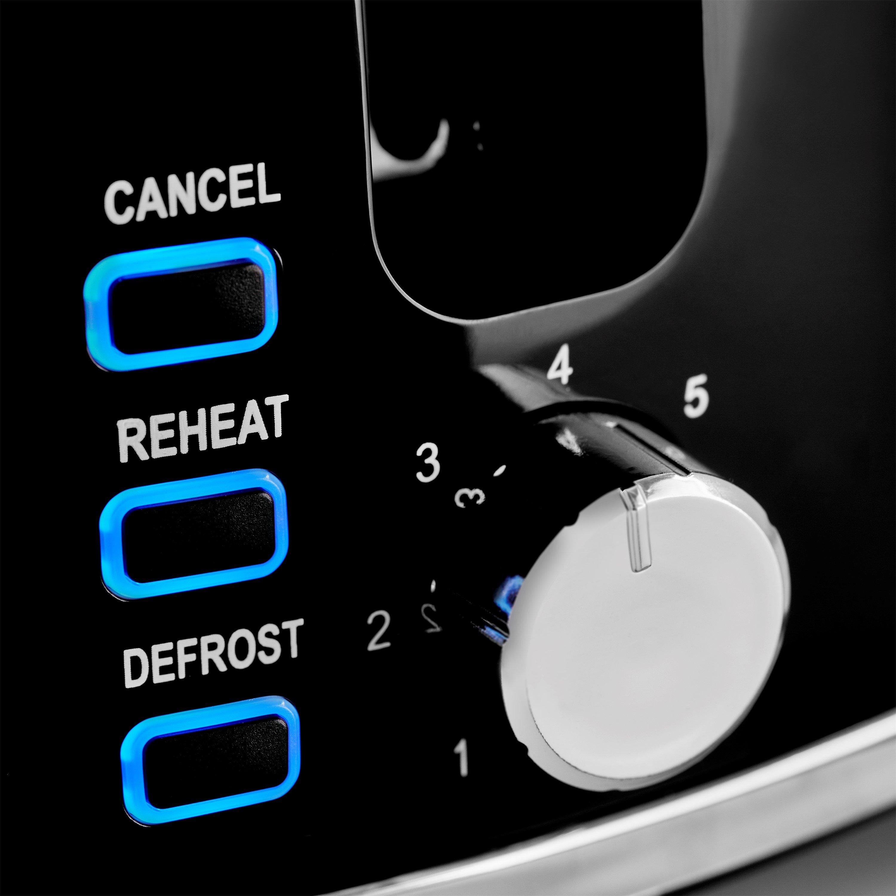 None - Swan - Swan Windsor 1.7L Kettle + 2 Slice Toaster Black - 5