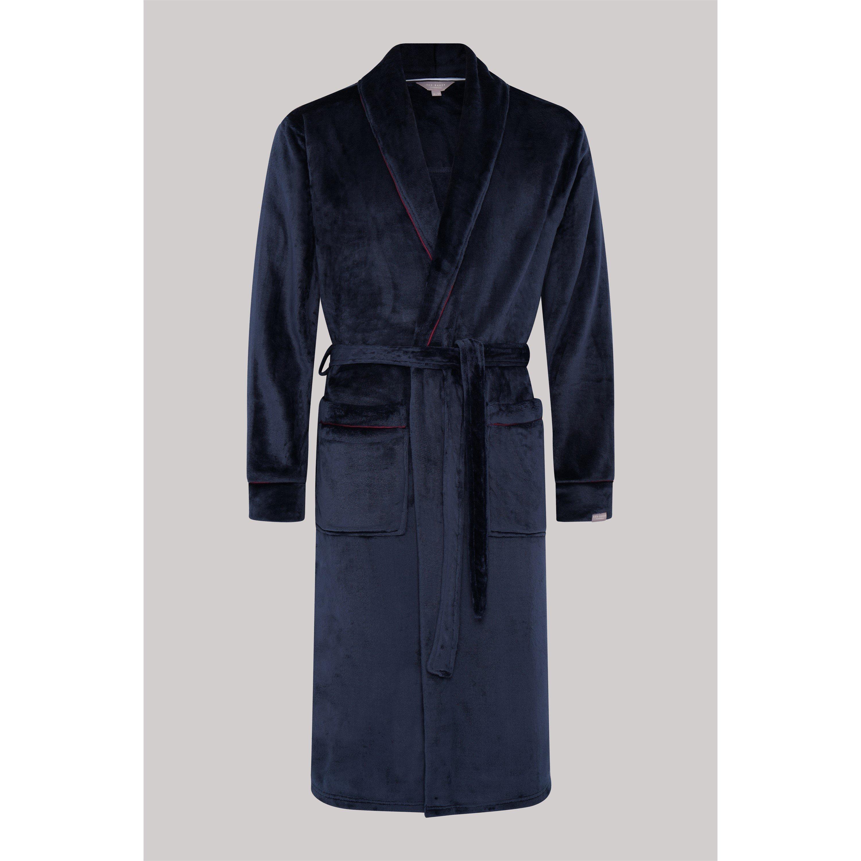 Blu navy - Ted Baker - Ted Baker Fleece Dressing Gown - 1