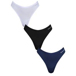 Reebok 3 Pack Agatha Thongs Womens