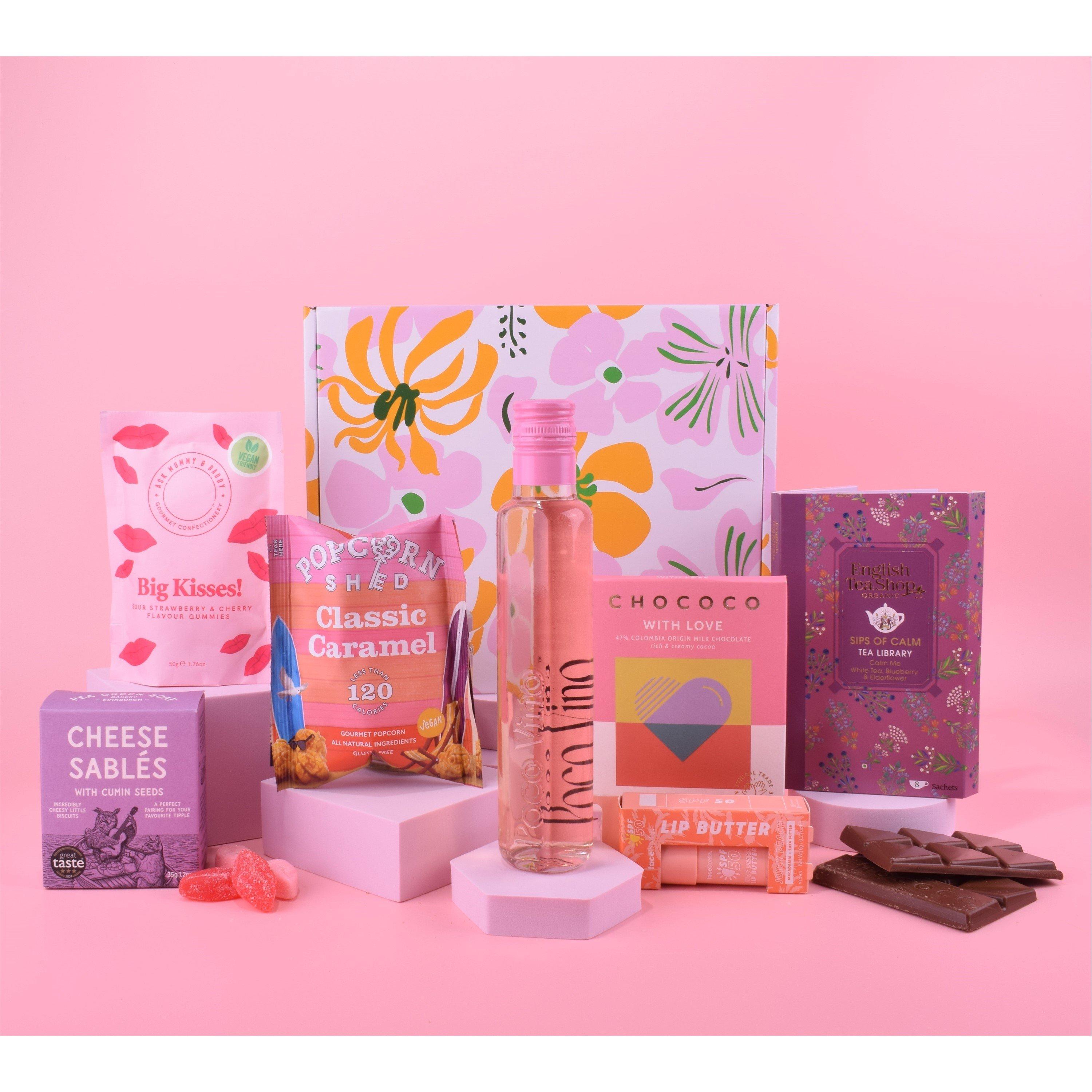 Spicers Of Hythe  Sweet Treats With Wine Gift Set - 