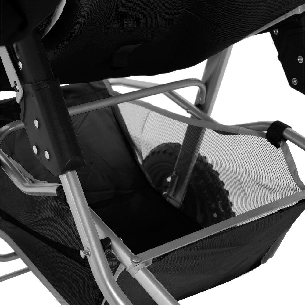 Black - KIDKID PET - Foldable Pet Stroller for Cats and Dogs - 11