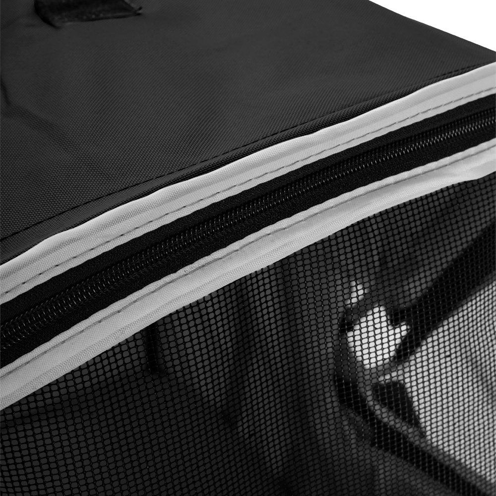 Black - KIDKID PET - Foldable Pet Stroller for Cats and Dogs - 4