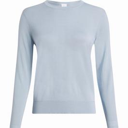 Calvin Klein Tencel Long Sleeve Crew Neck Top