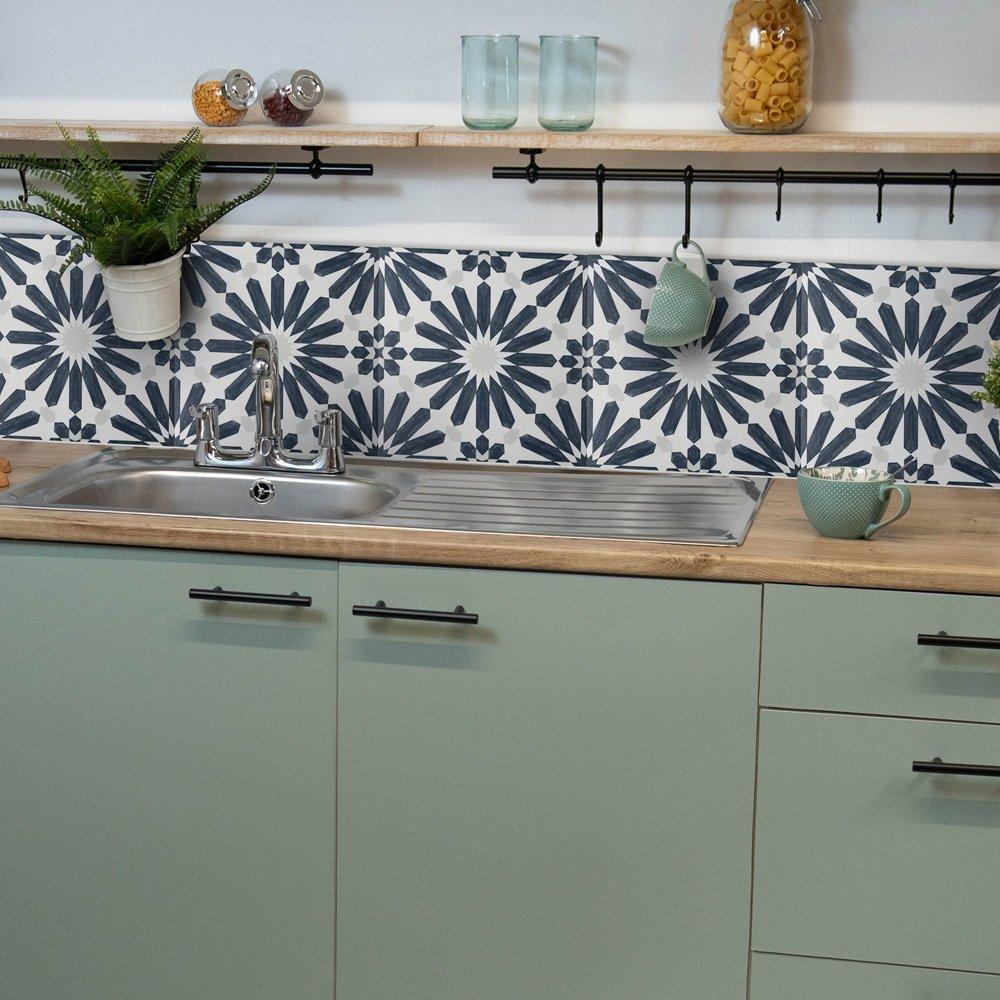 Blue - Quadrostyle - Premium Wall & Tile Stickers Stellino - 1