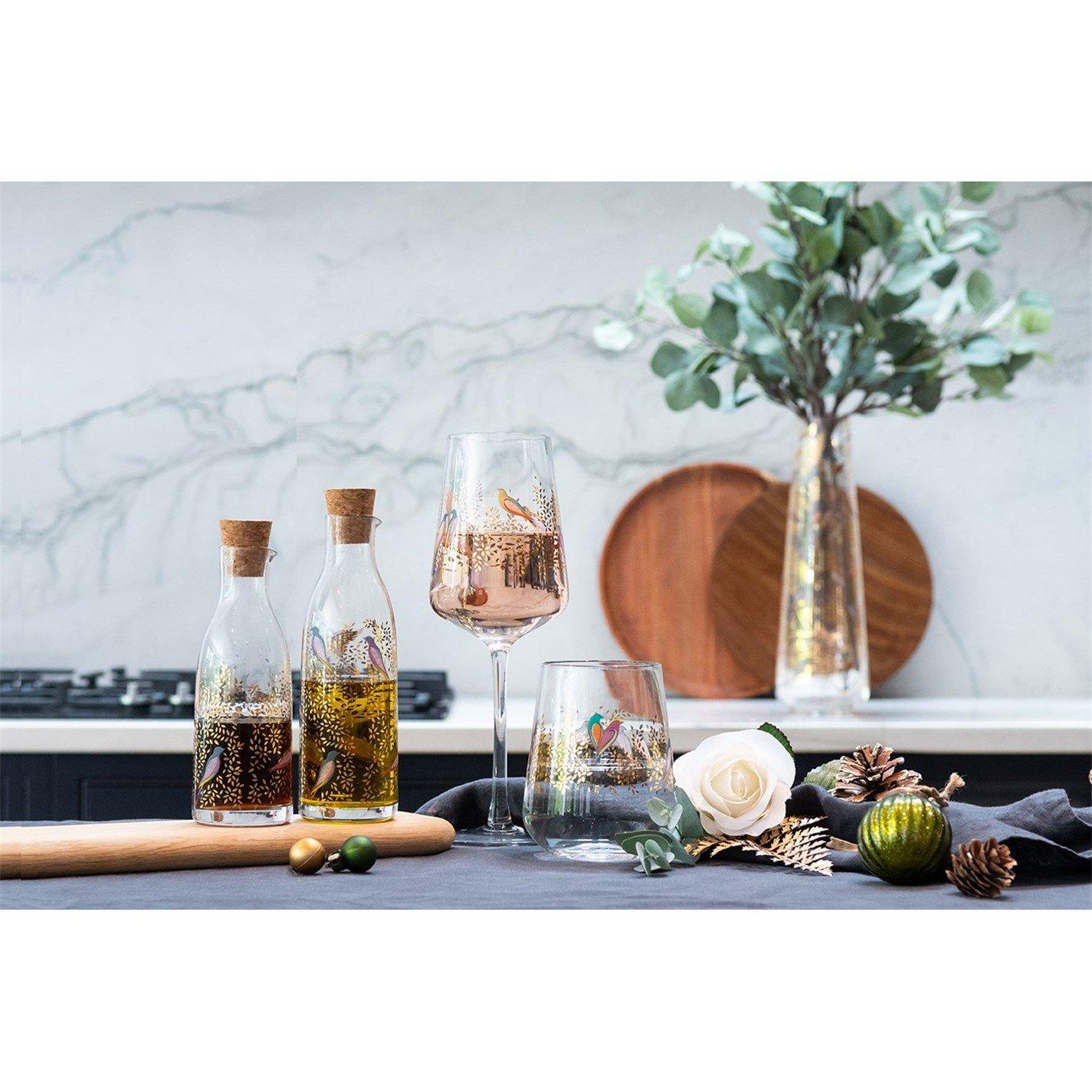 Multi - Sara Miller London - Miller Chelsea Set of 2 Wine Glasses - 6