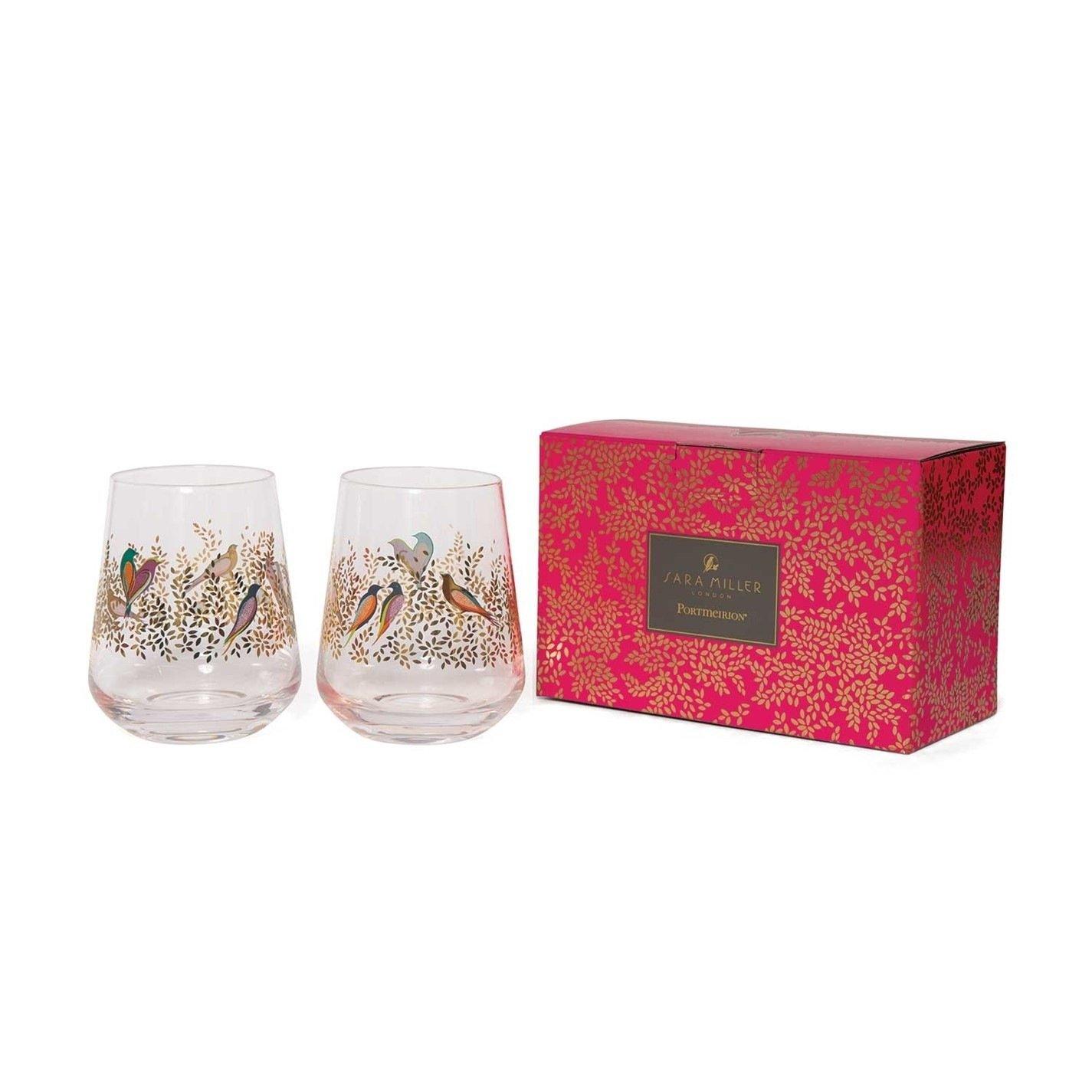 Sara Miller London  Miller Chelsea Set Of 2 Tumblers - 