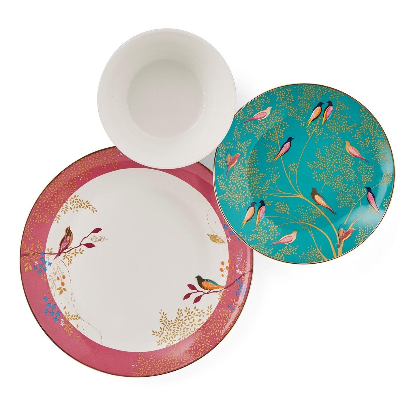 Multi - Sara Miller London - Sara Miller Chelsea 12 Piece Dinner Set - 2