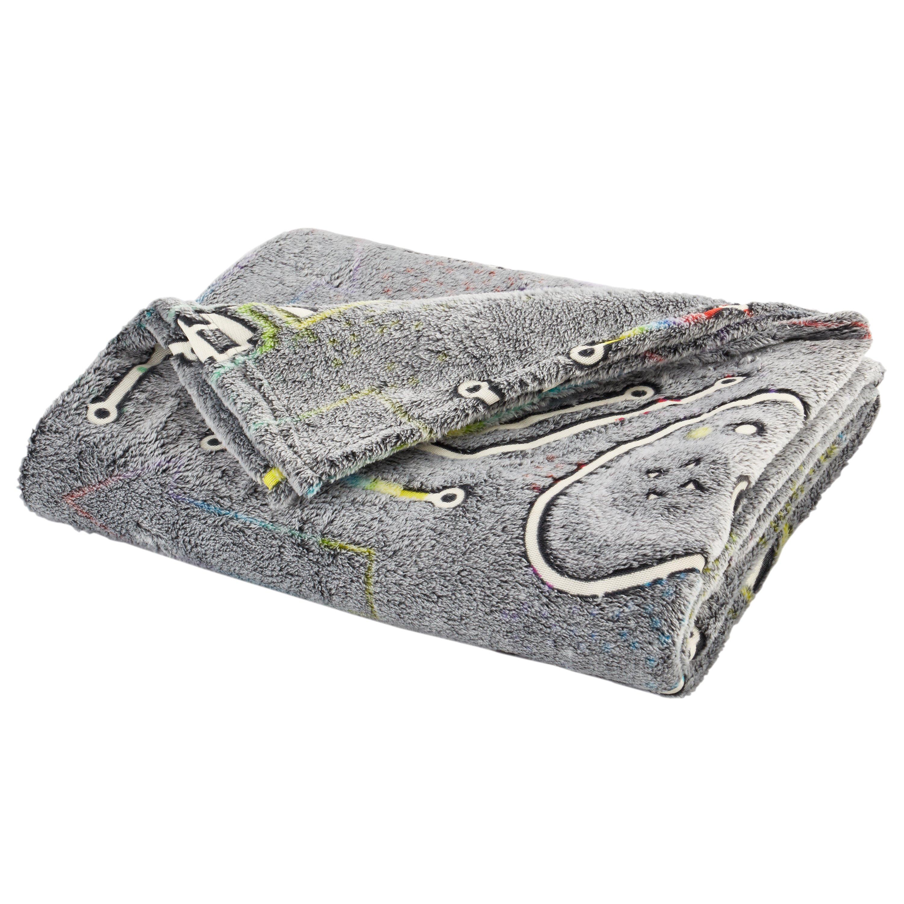 Black - Catherine Lansfield - Game Over Glow in the Dark Fleece Blanket Throw - 5