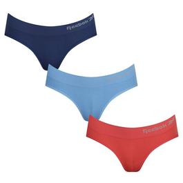 Reebok 3 Pack Rain Briefs Womens