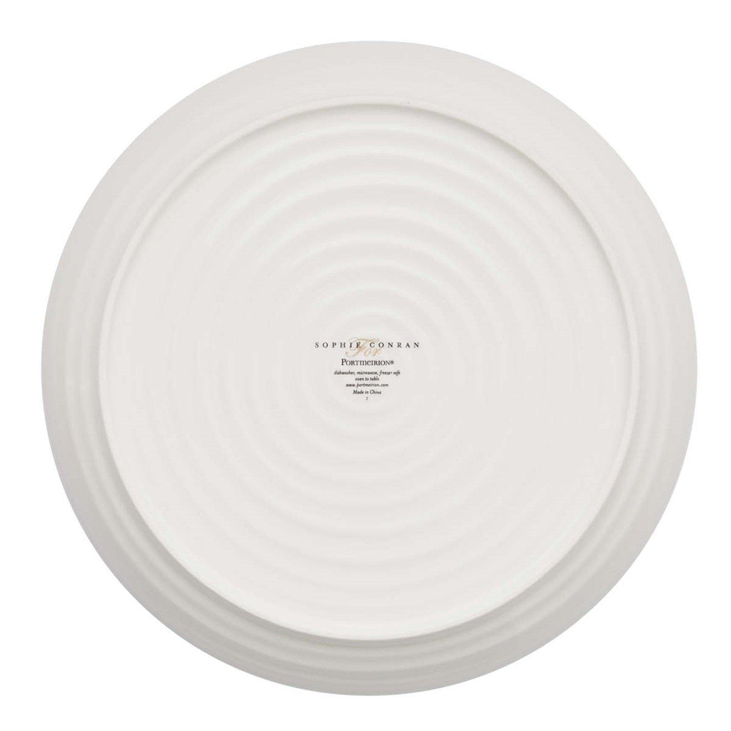 White - Portmeirion - Sophie Conran Set of 4 Coupe Dinner Plates - 4