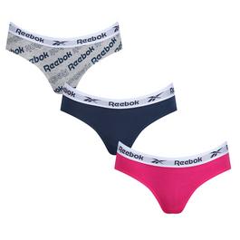 Reebok 3 Pack River Briefs Womens