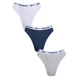 Reebok 3 Pack Steve Thongs Womens