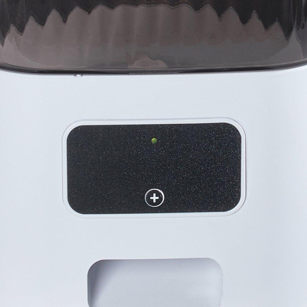 White - KIDKID PET - 5L Dual Power Pet Feeder with App Control - 6