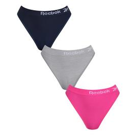 Reebok 3 Pack Kaml Briefs Womens