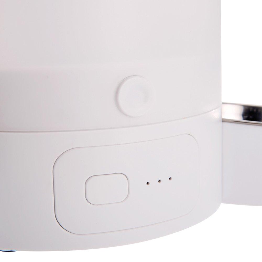 White - KIDKID PET - 3L Double Bowl Automatic Pet Feeder - 5