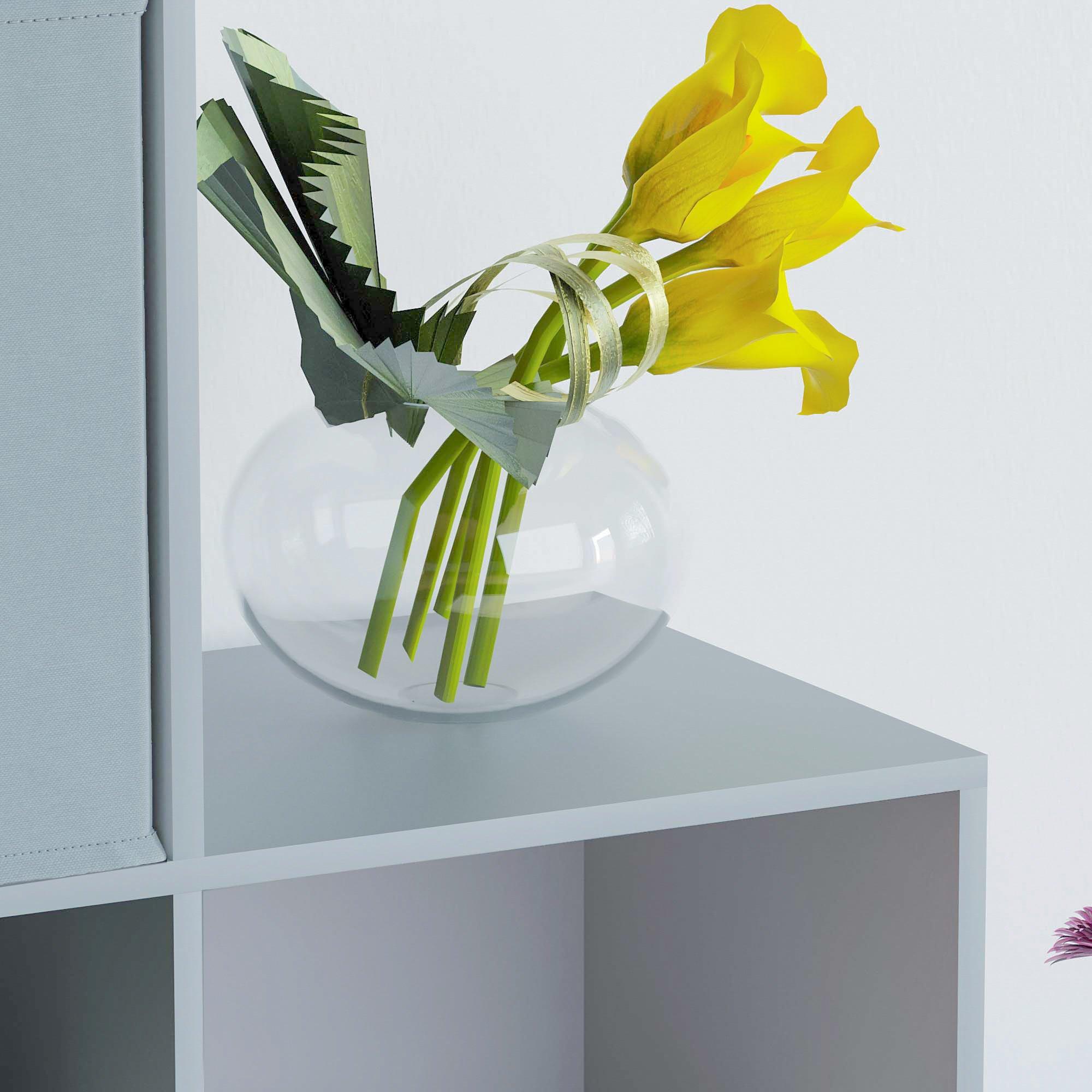 Grey - Lassic - 6 Cube Storage Unit (G) + Set of 3 Storage Cubes - 5