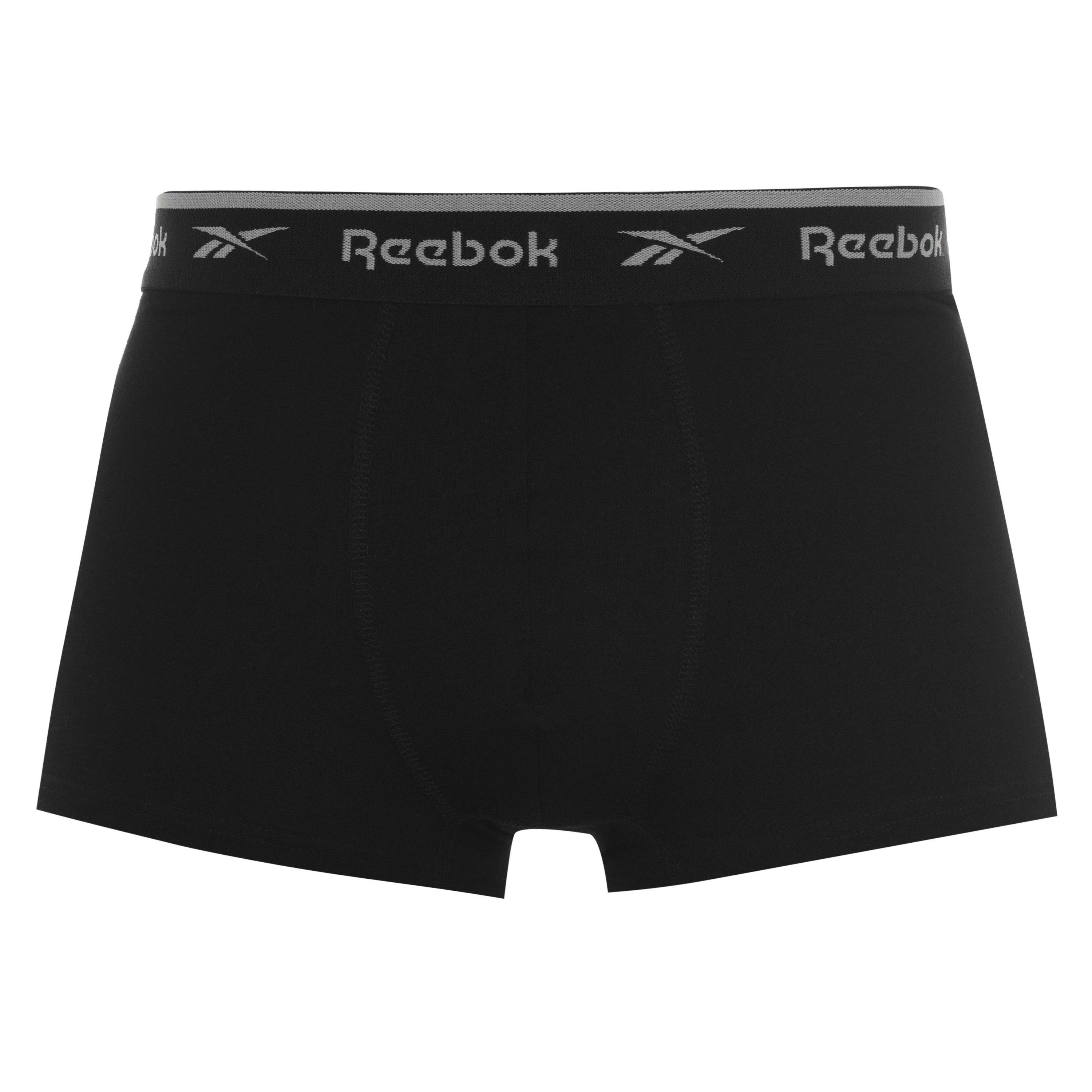Schwarz - Reebok - 4 Pack Everyday Mens Trunks - 4