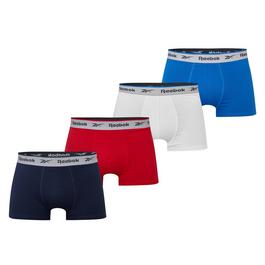 Reebok 4 Pack Everyday Mens Trunks