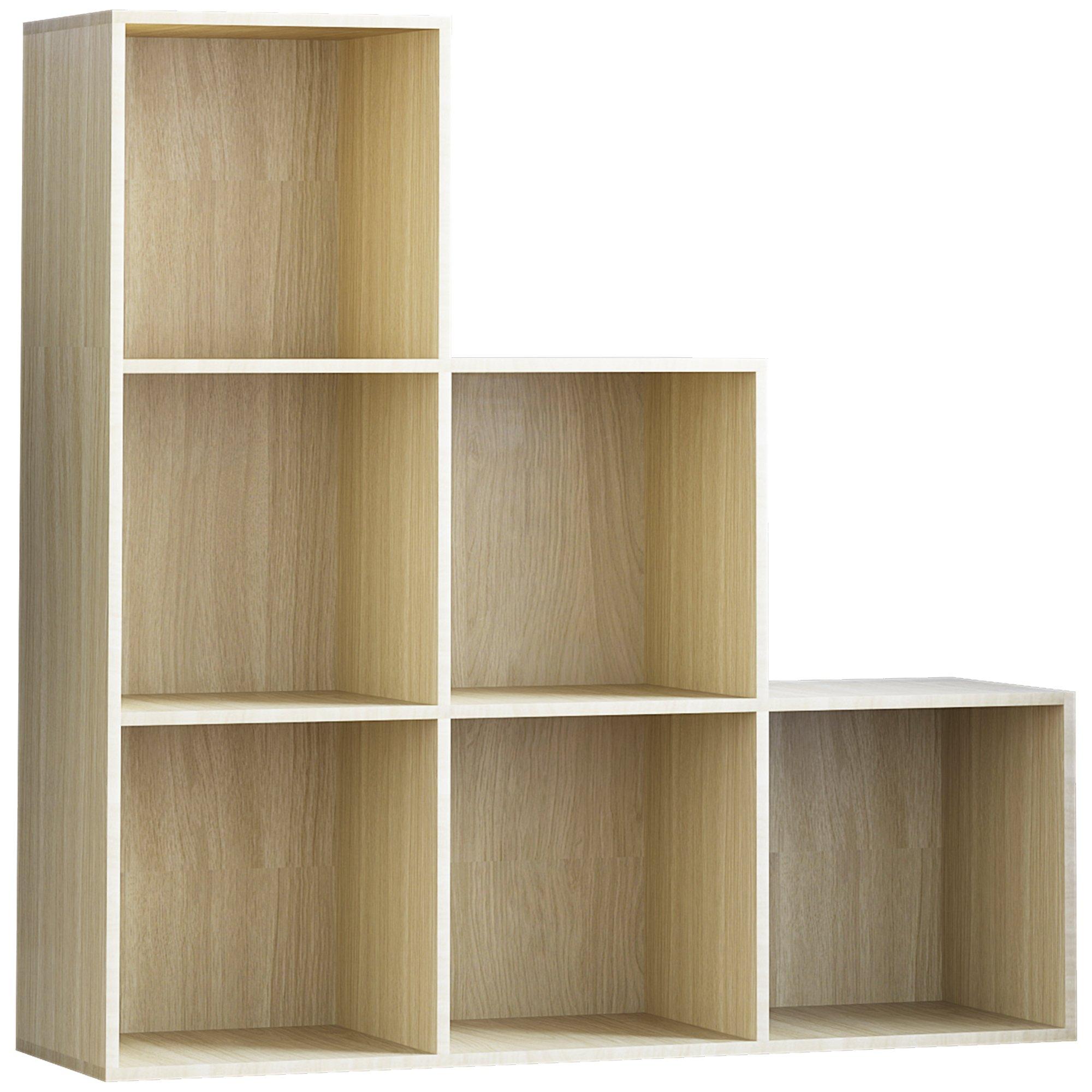 Grey - Lassic - 6 Cube Storage Unit (O) + Set of 3 Storage Cubes - 10