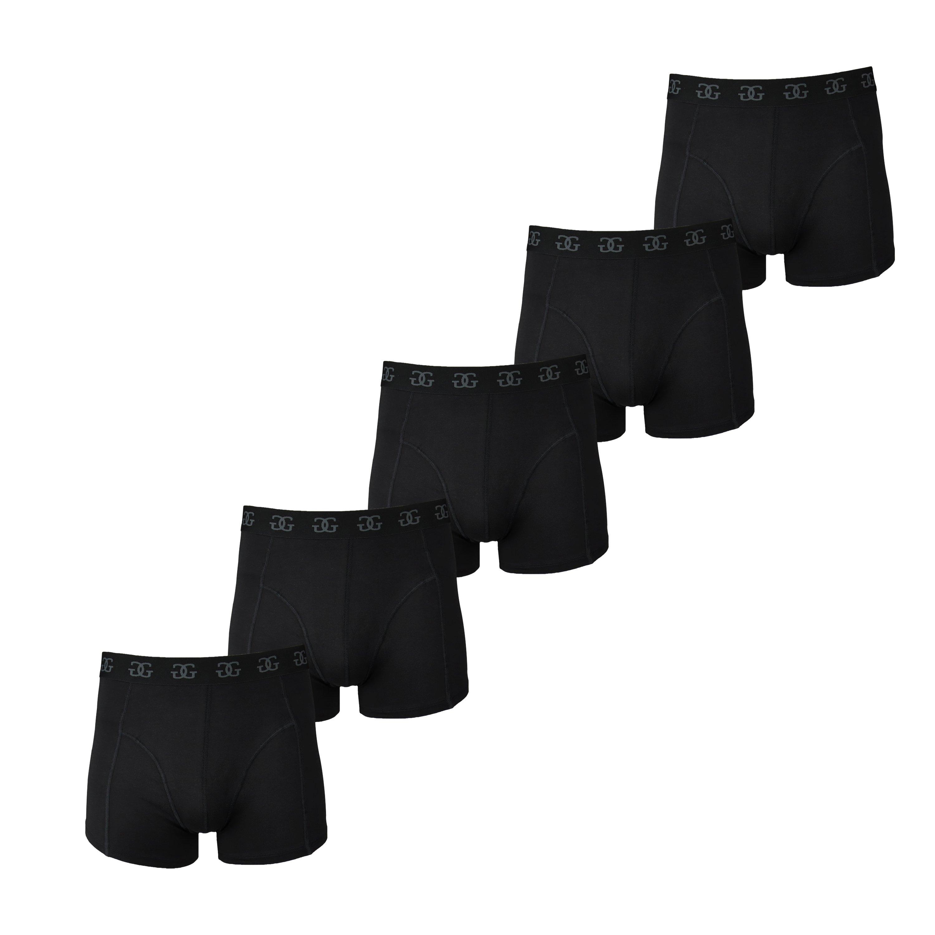 Sort - Giorgio - Mens Essential 5-Pack Trunks - 1
