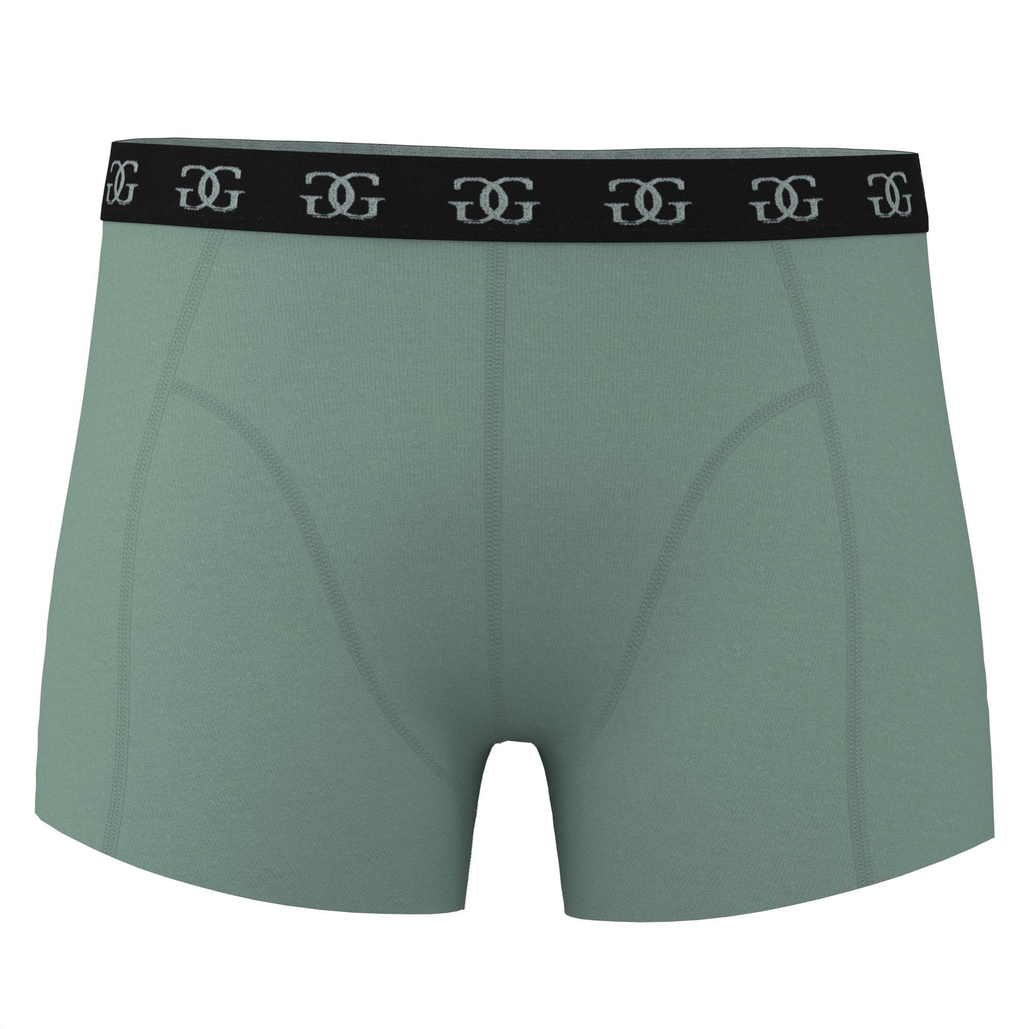 Lys / Sort - Giorgio - Mens Essential 5-Pack Trunks - 4
