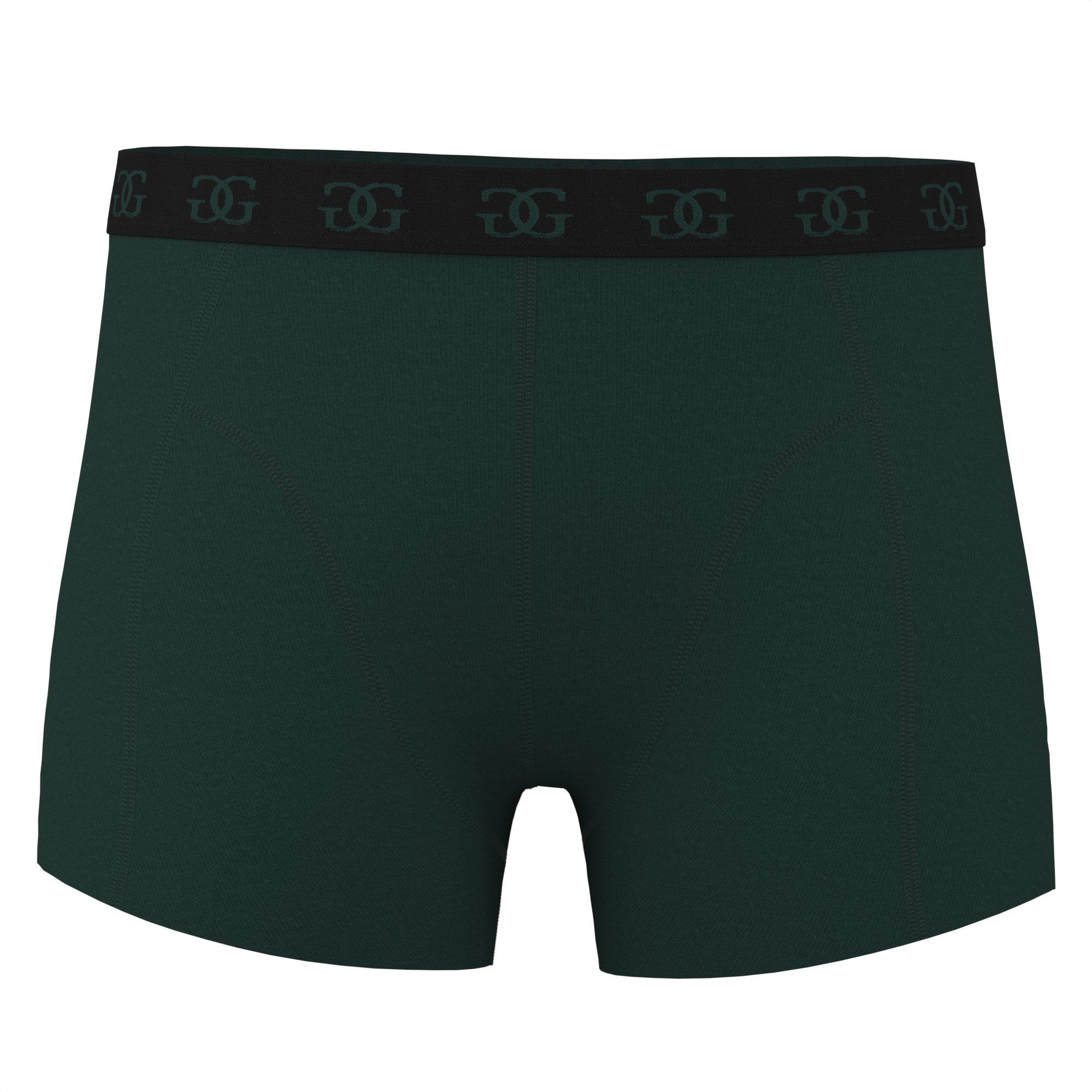 Lys / Sort - Giorgio - Mens Essential 5-Pack Trunks - 6