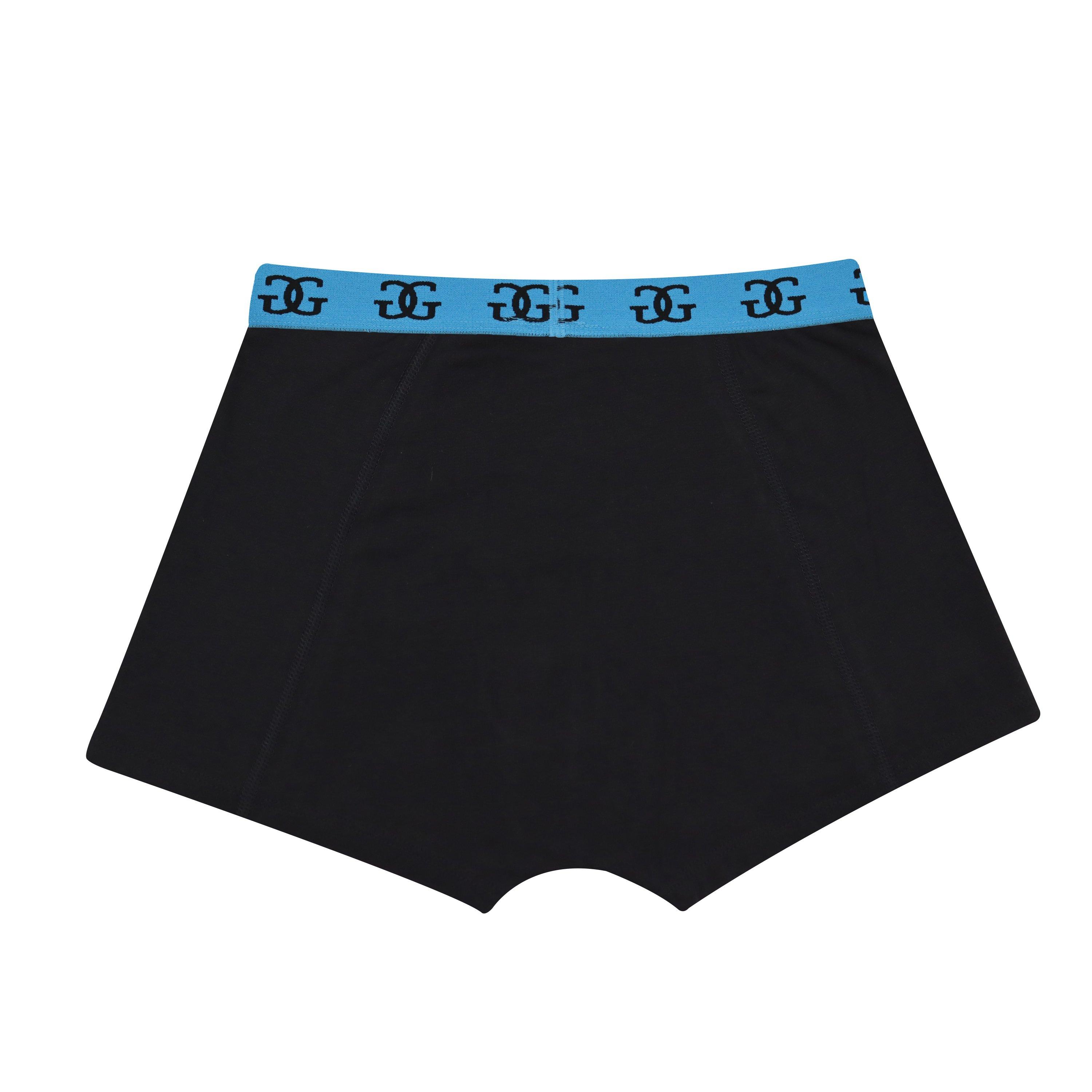 Schwarz / Hell - Giorgio - Junior Boys 5-Pack Comfort Trunks - 11