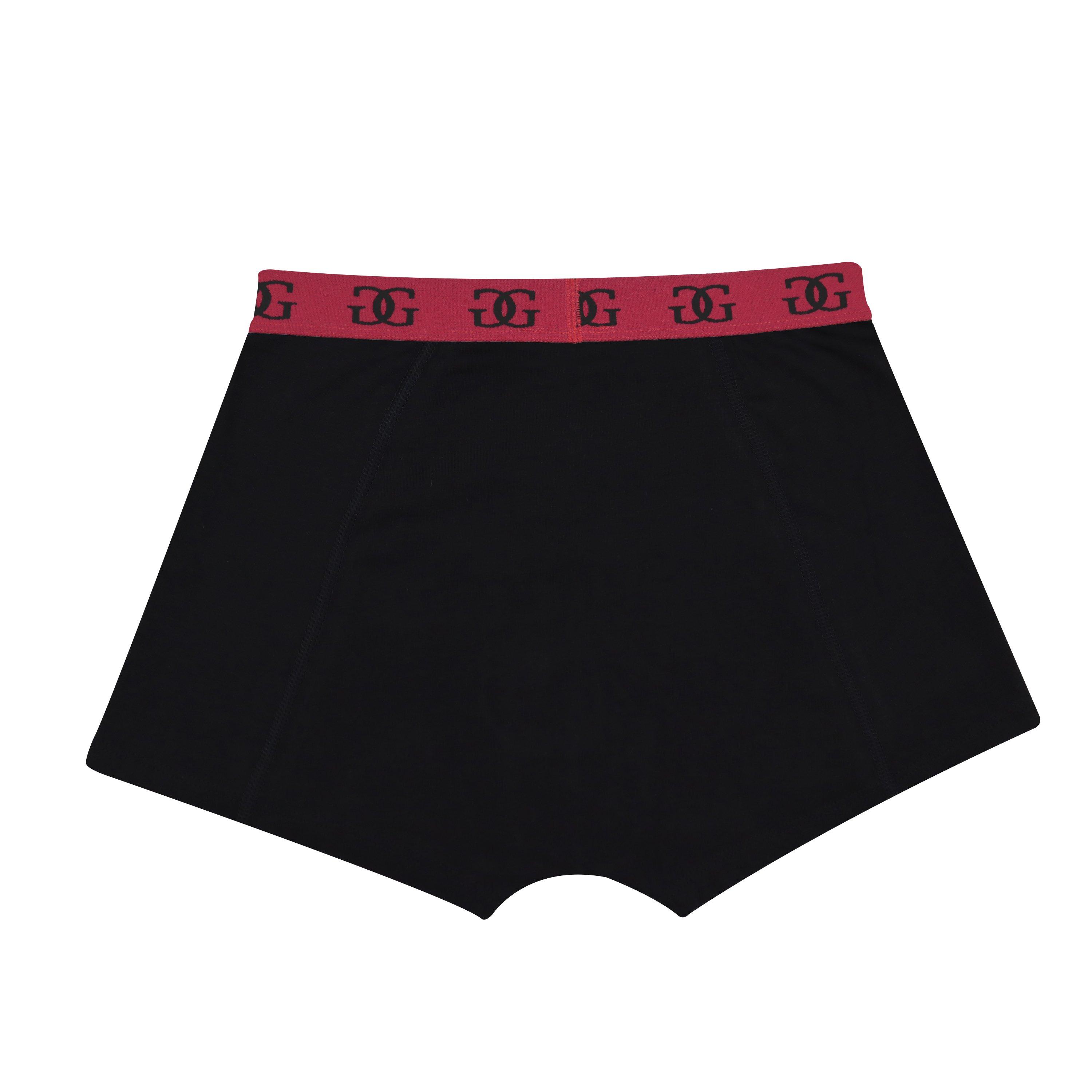 Schwarz / Hell - Giorgio - Junior Boys 5-Pack Comfort Trunks - 3