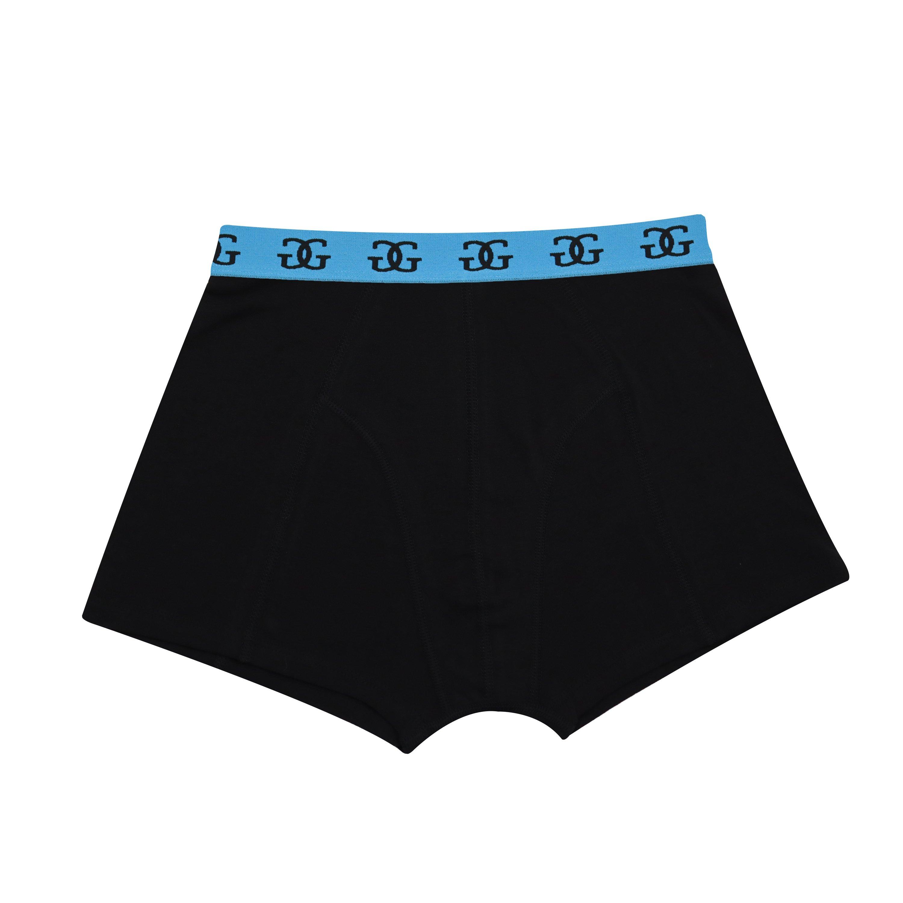 Schwarz / Hell - Giorgio - Junior Boys 5-Pack Comfort Trunks - 10