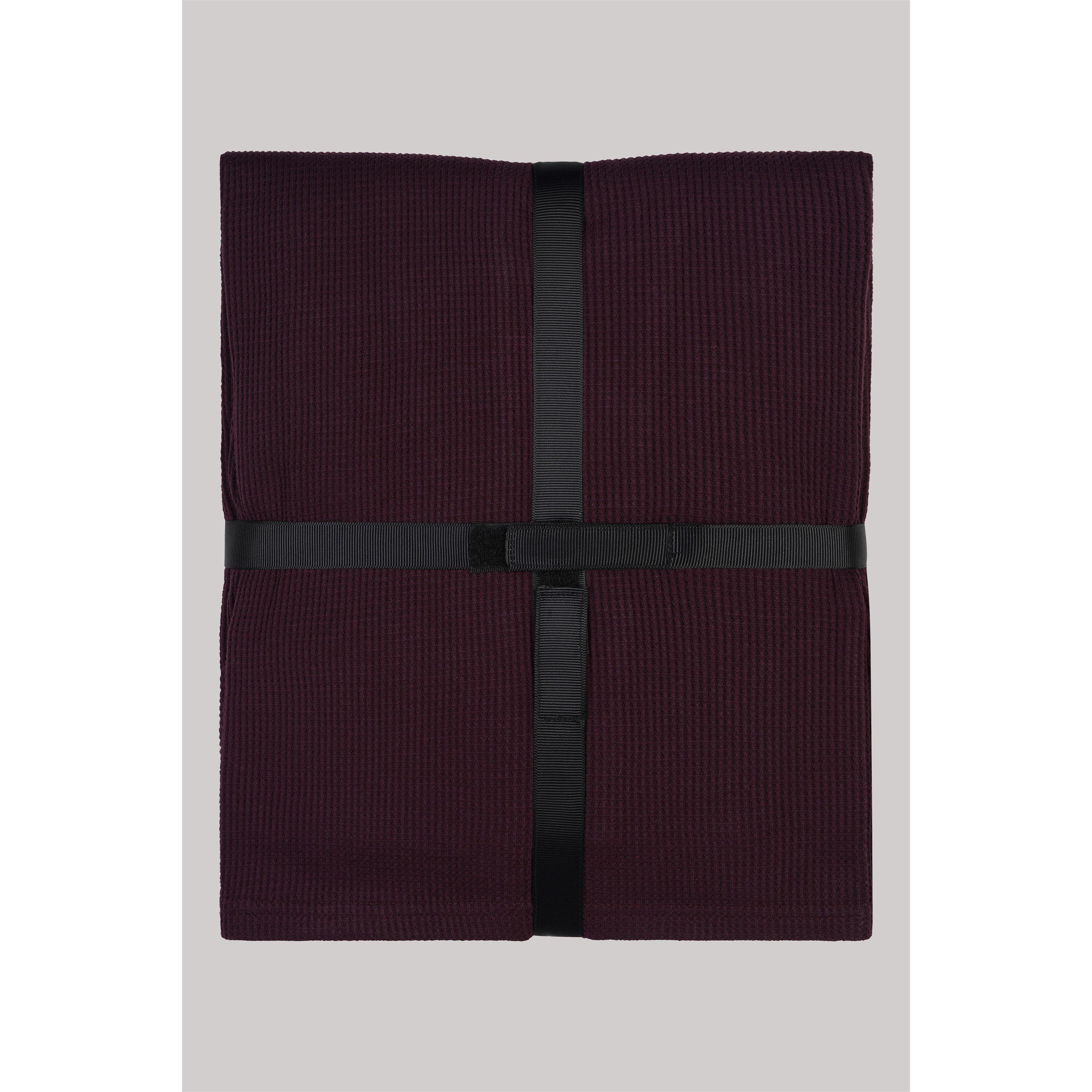Maroon - Ted Baker - Ted Baker Waffle Long Sleeve Top & Jogger Set - 5