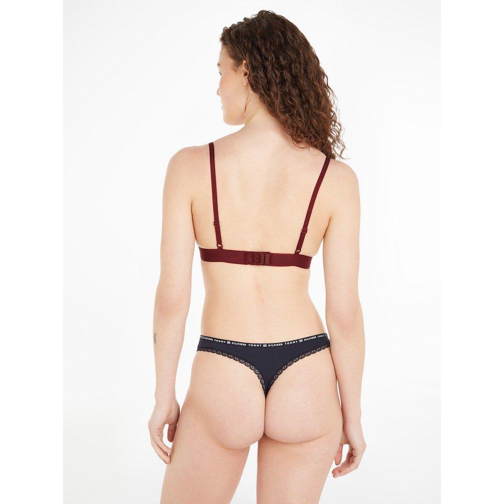 Rosso Profondo - Tommy Hilfiger - Women's Triangle Bralettes - 4