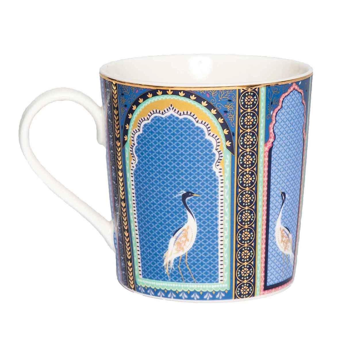 Multi - Sara Miller London - Miller India Set of 4 Mugs Assorted - 4
