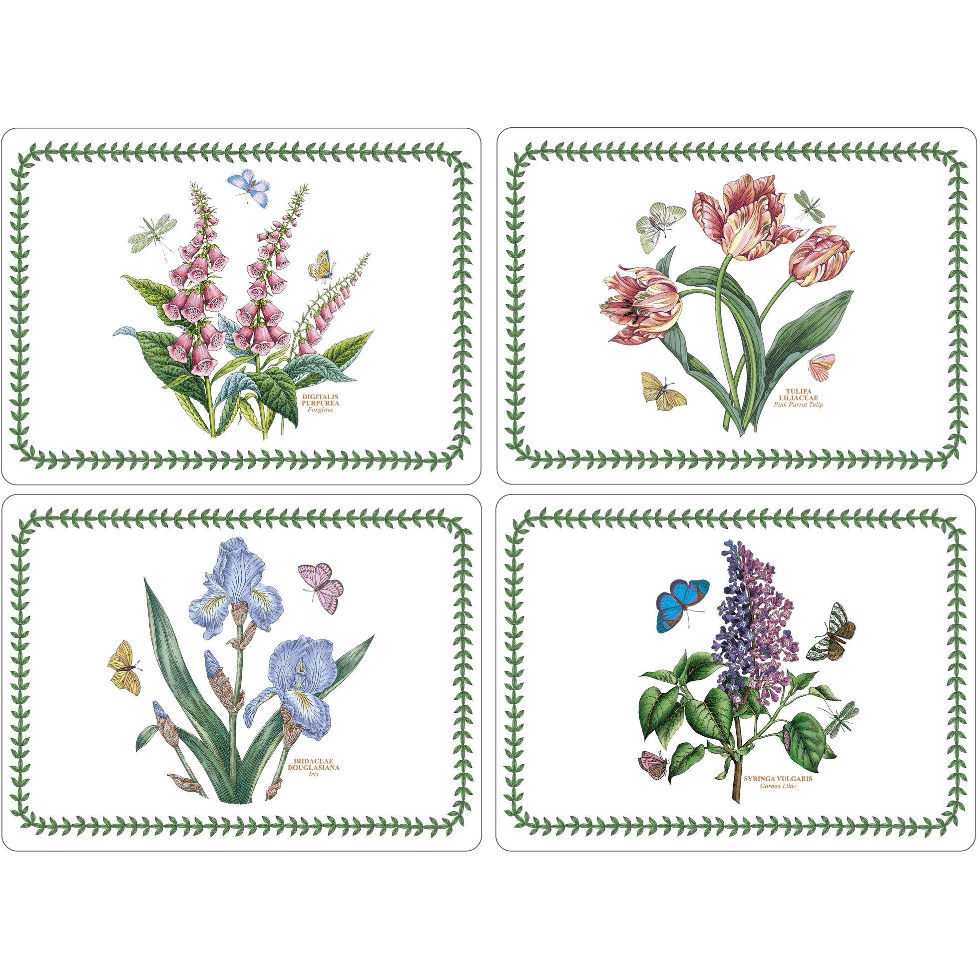 Pimpernel x Botanic Garden Set of 4 Large Placemats - Cork Backed L, Green - Image 7