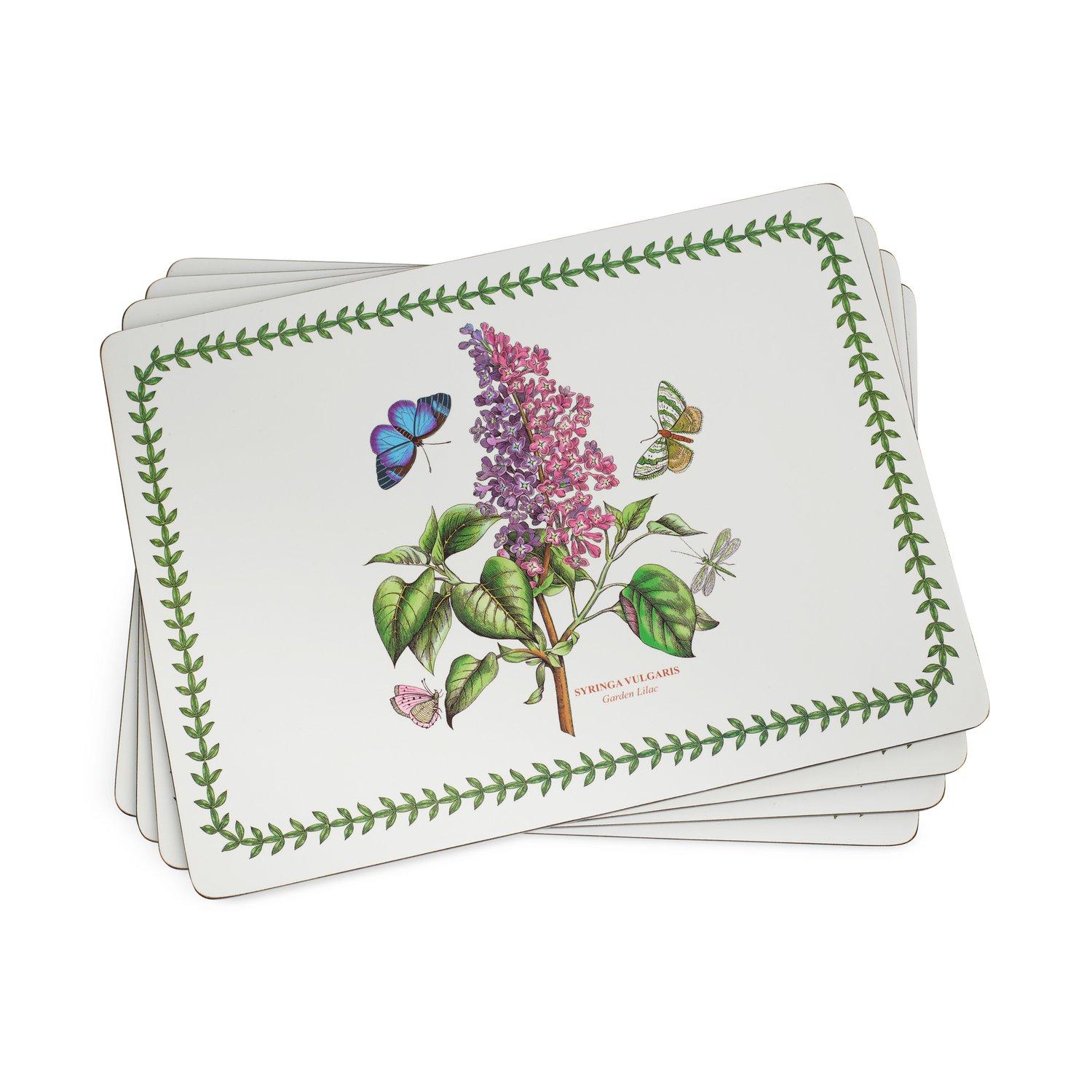 Neutral - Portmeirion Botanic Garden - Botanic Garden Set of 4 Large Placemats - 2