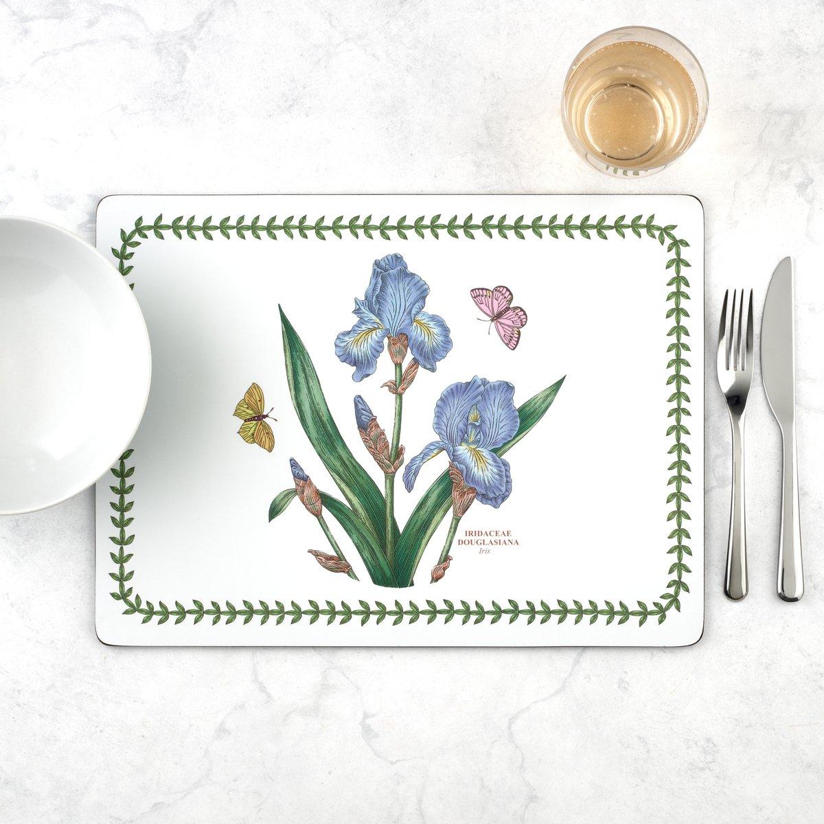 Neutral - Portmeirion Botanic Garden - Botanic Garden Set of 4 Large Placemats - 4