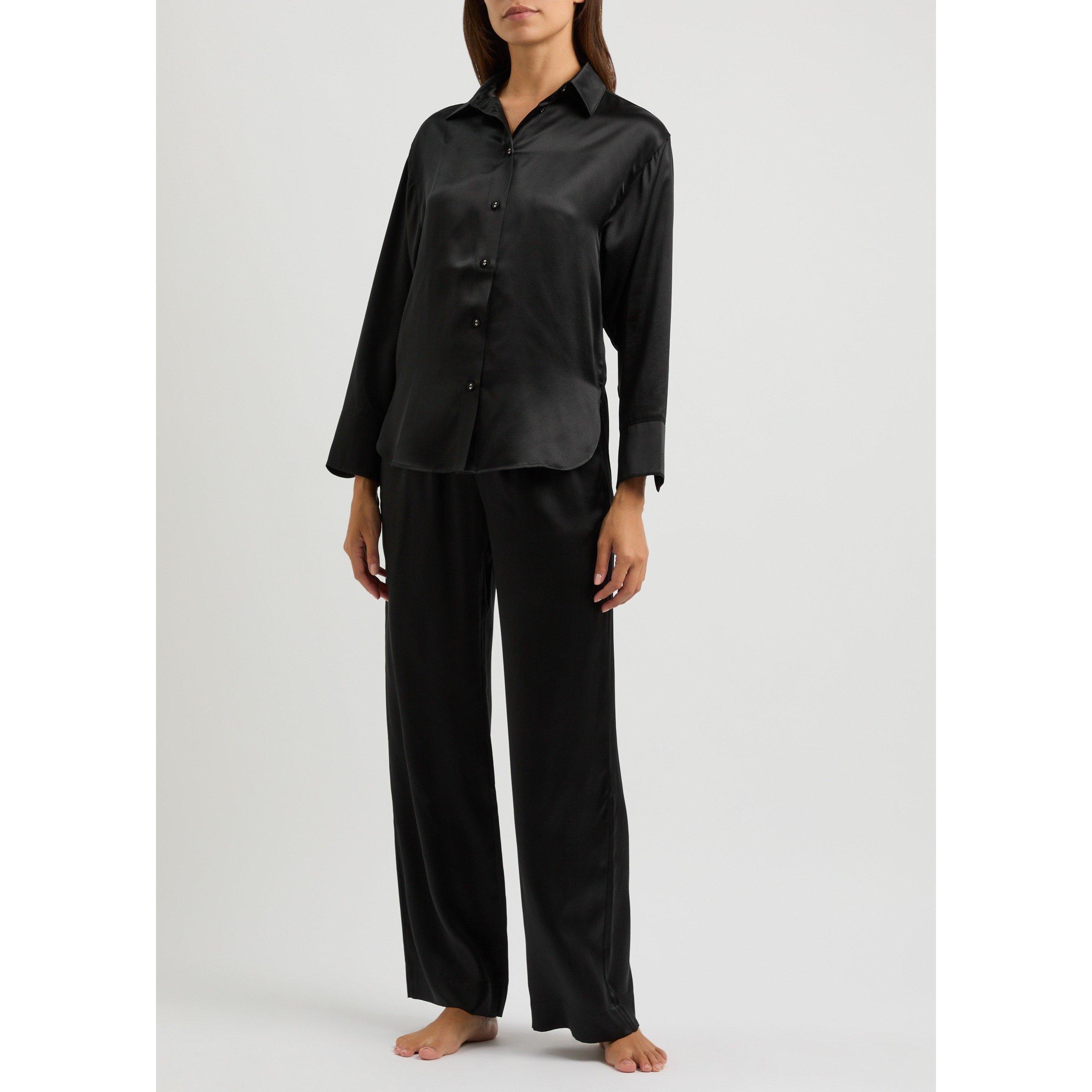 BLACK - Fleur of England - PJT FLEUR DE JOUR LS SHIRT - 5