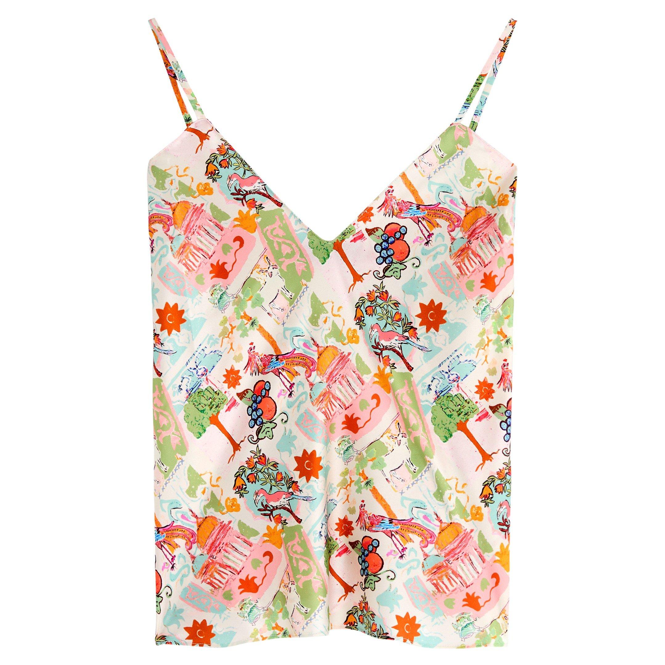 MULTICOLOURED - Jessica Russell Flint - PJ T PARADISE ISLAND CAMI TOP