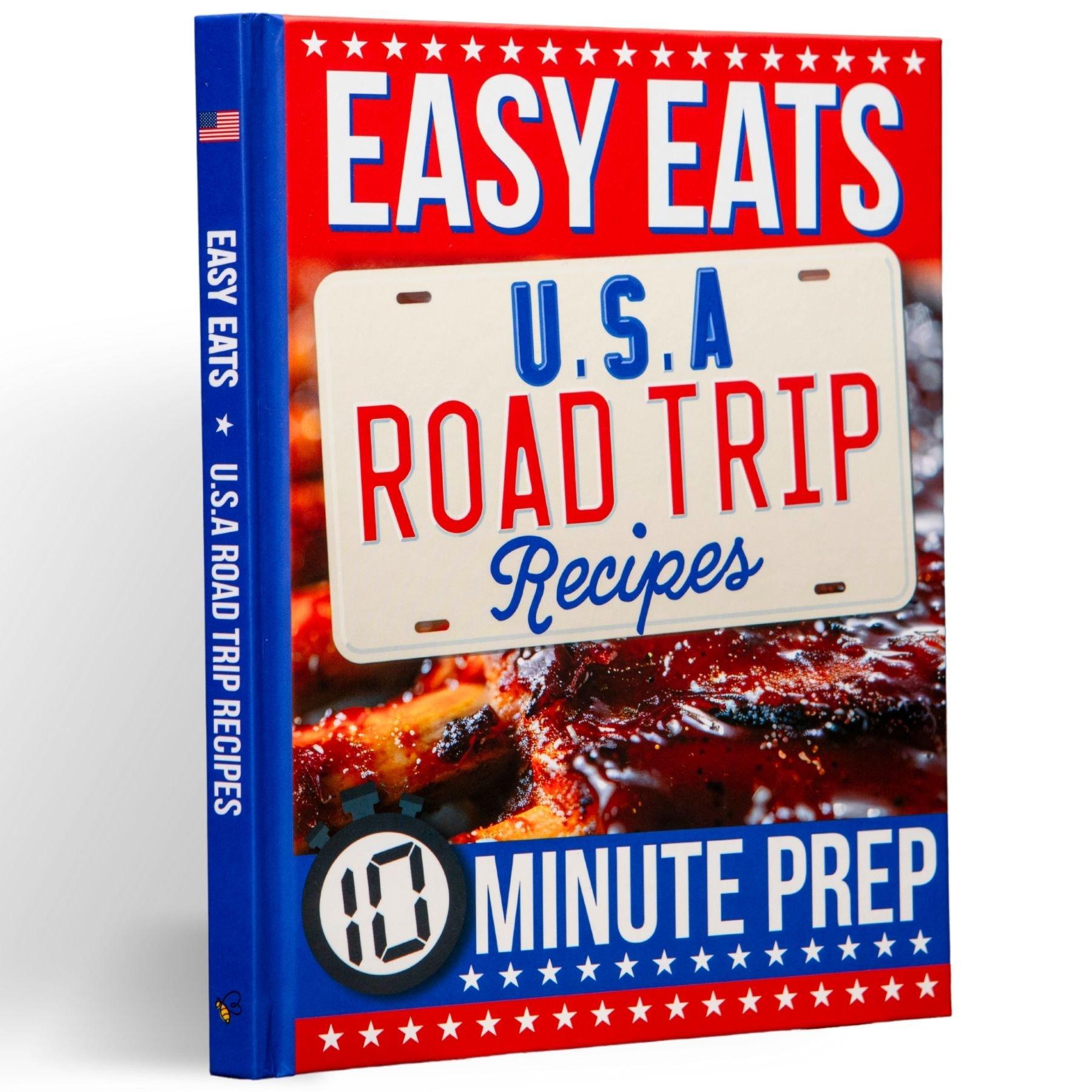 Multi - Boxer Gifts - Easy Eats USA Road Trip Recipes Cookbook - 1