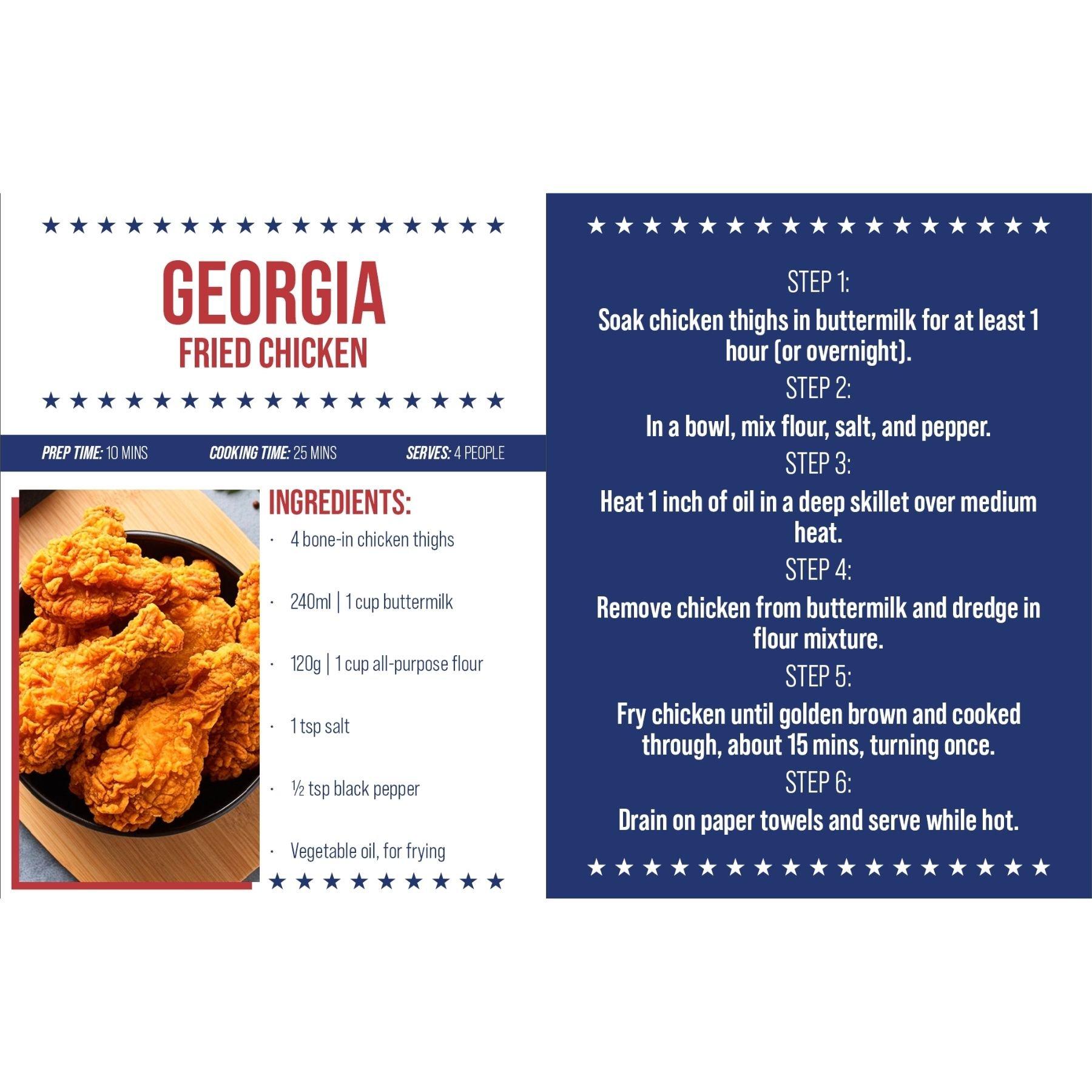 Multi - Boxer Gifts - Easy Eats USA Road Trip Recipes Cookbook - 5