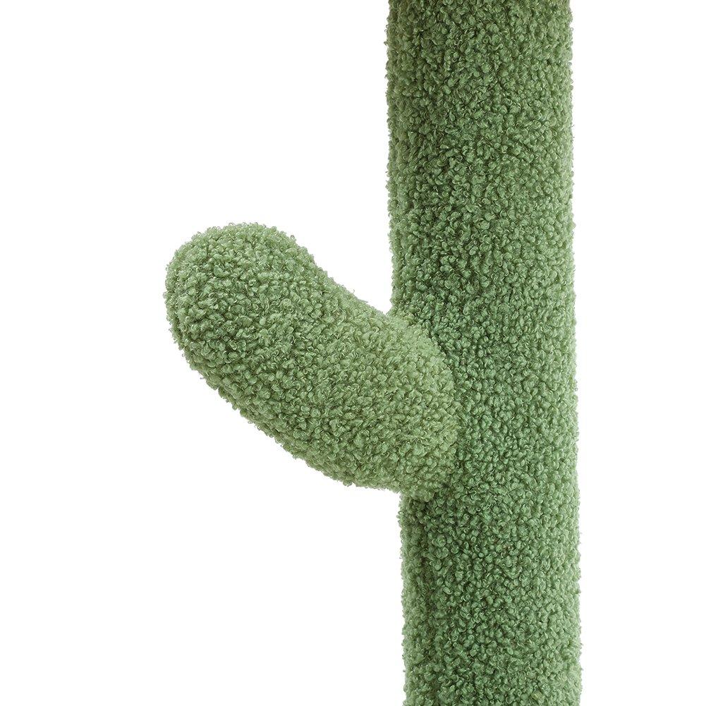 Green - KIDKID PET - Cactus Scratching Post Cat Tree - 6