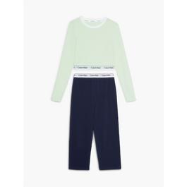 Calvin Klein Underwear KNIT PJ SET (LS+PANT)