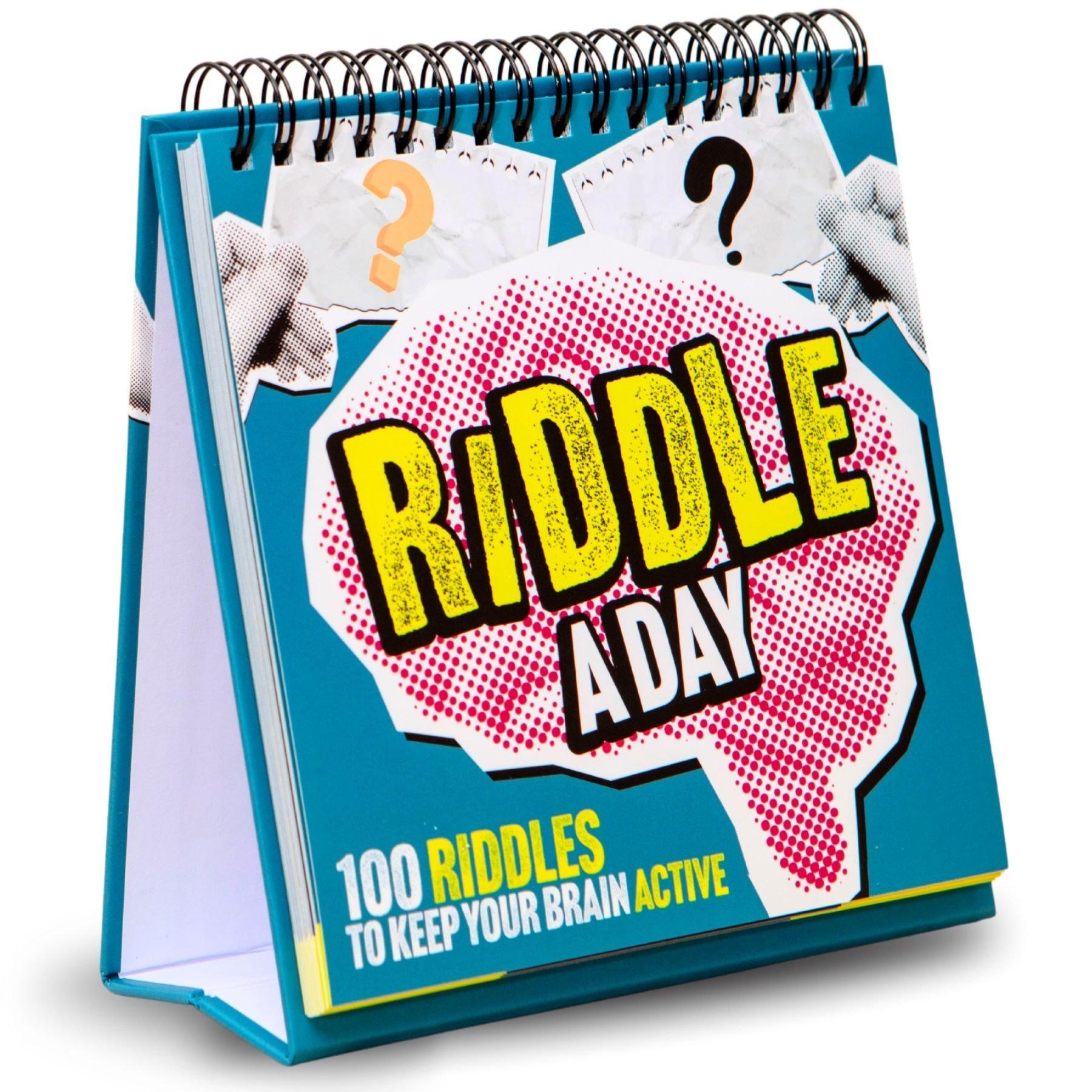 Multi - Boxer Gifts - Riddle a Day Desktop Flipbook: 100 Riddles Puzzle - 1