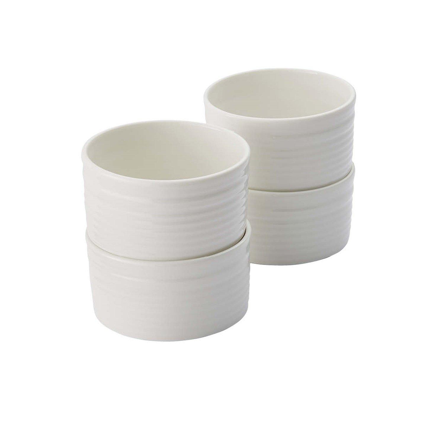 White - Portmeirion - Sophie Conran Set of 4 Small Ramekins White - 2