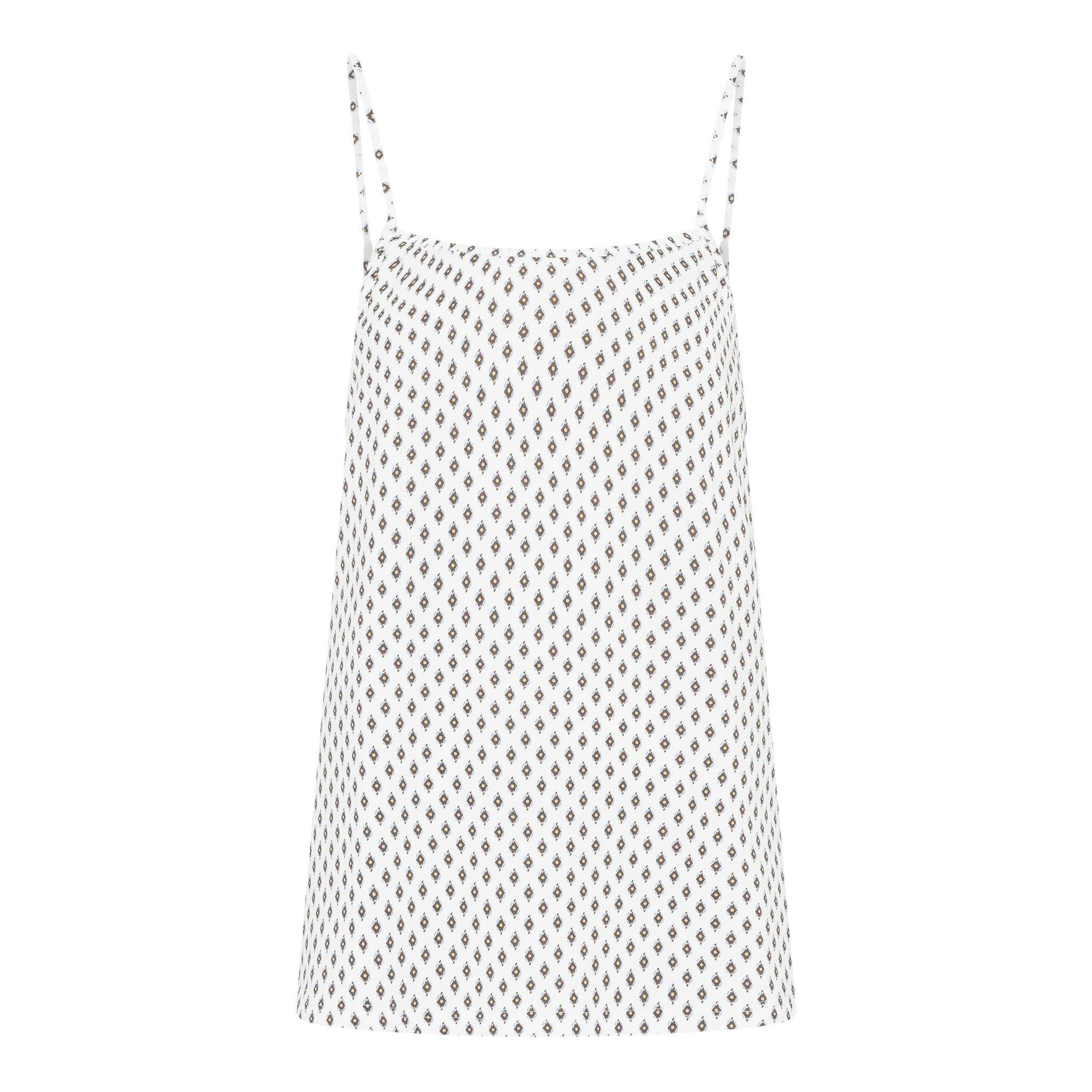 Snow White - CCDK - Women's Kendall Viscose Square Neck Strappy Pyjama Cami Top - 1