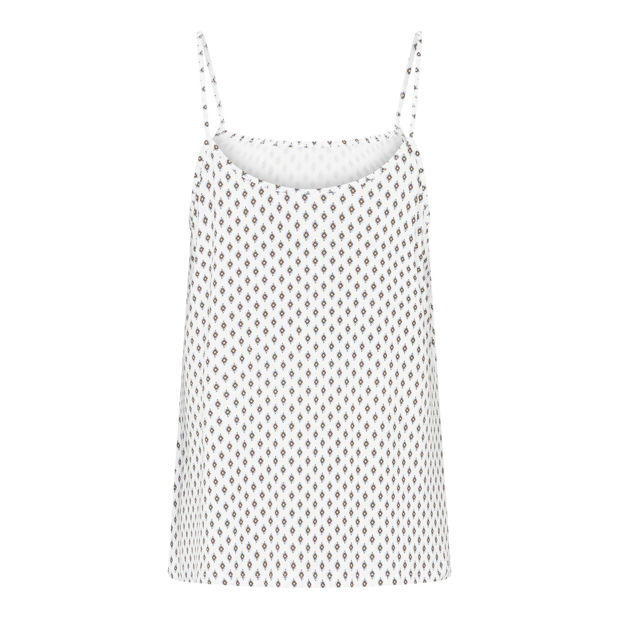 Snow White - CCDK - Women's Kendall Viscose Square Neck Strappy Pyjama Cami Top - 2