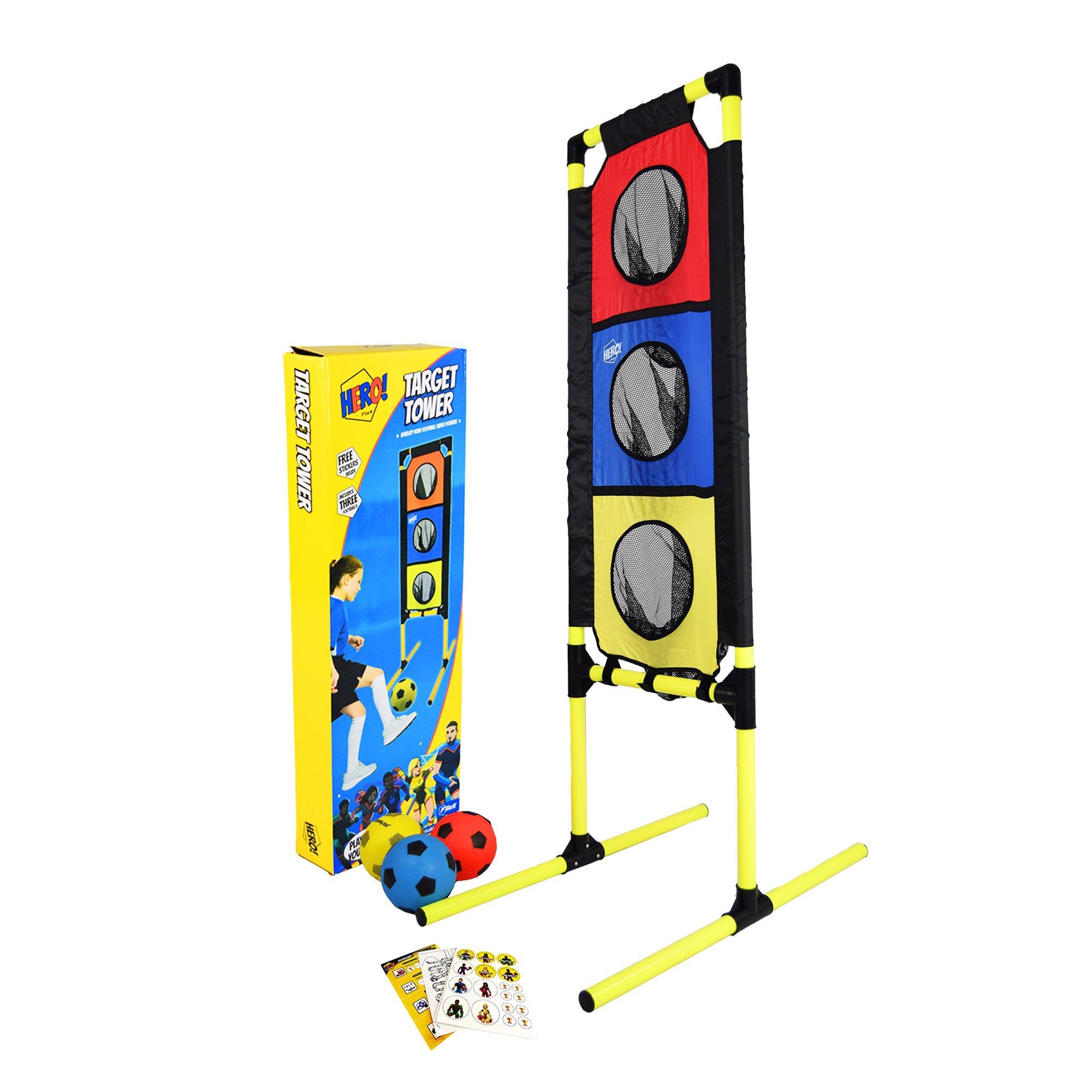 Black Blue & Re - Football Flick - Football Flick HERO! TARGET TOWER - 1