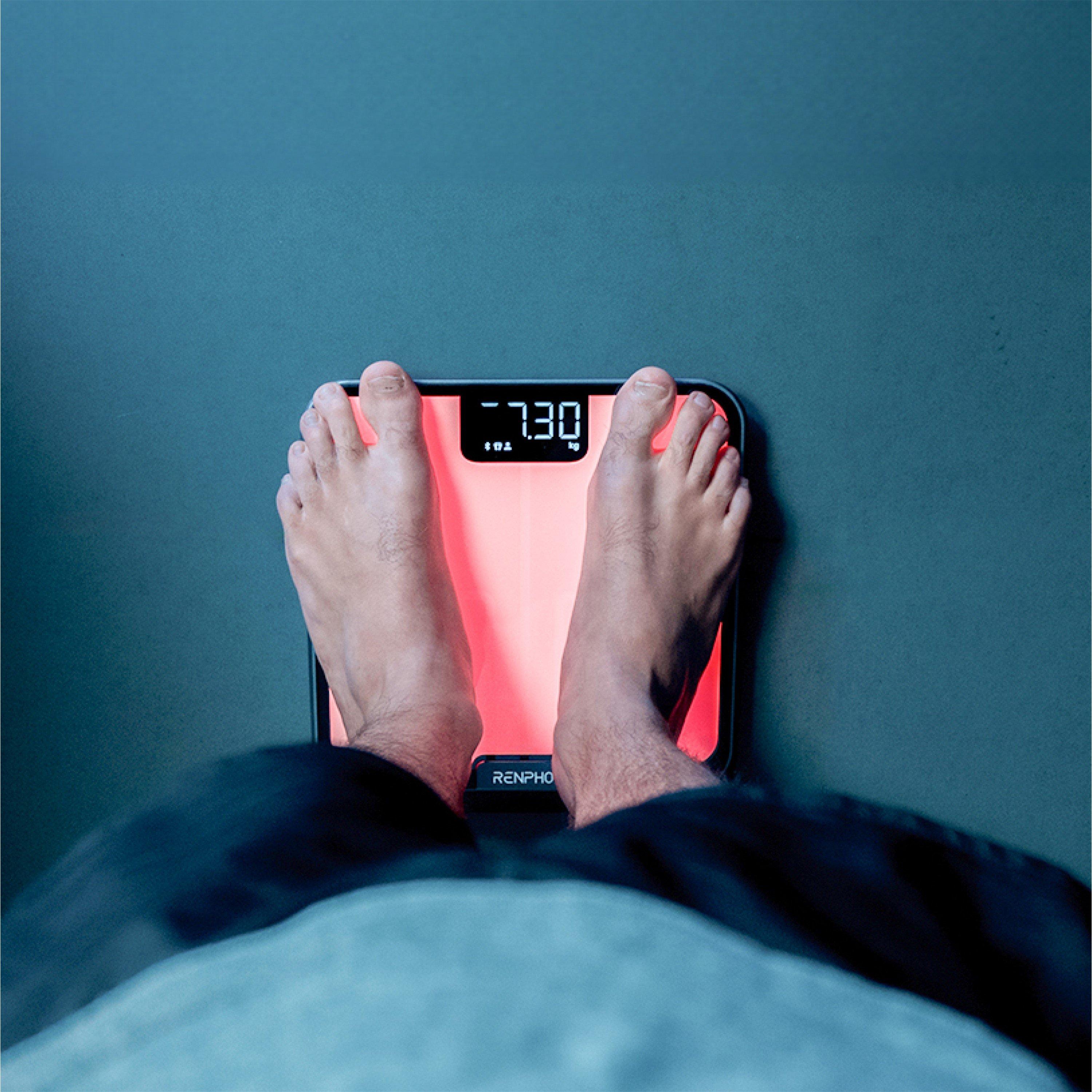 Pink - Renpho - Renpho Elis Chrome Smart Body Scale - 5